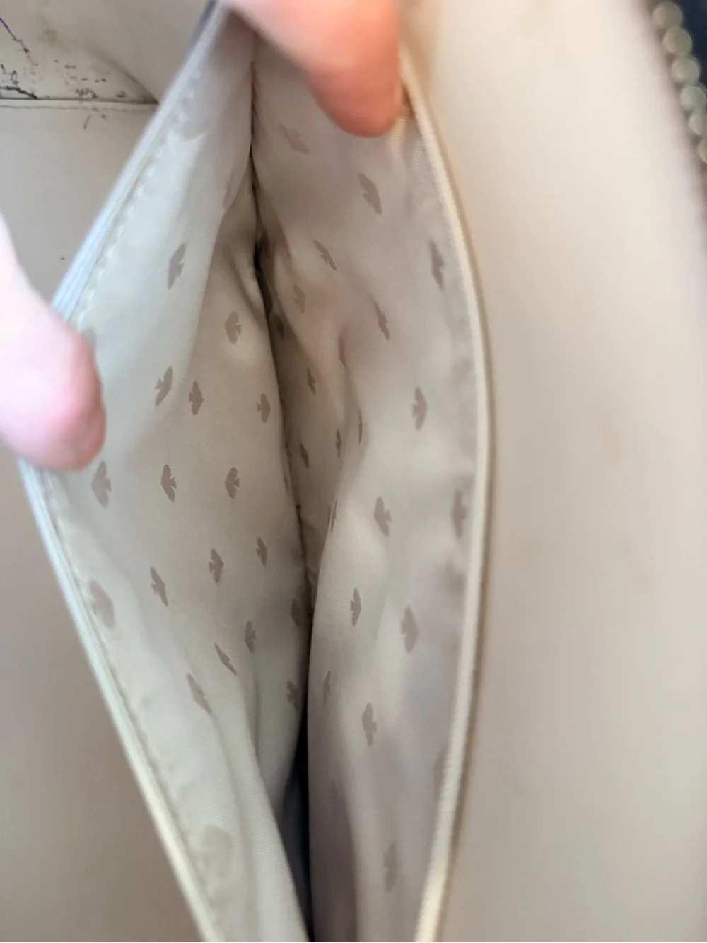 kate spade Black Leather Shoulder Tote